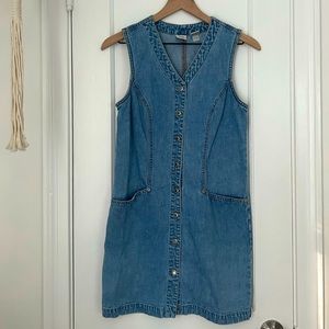 Vintage Gap Denim Dress Small